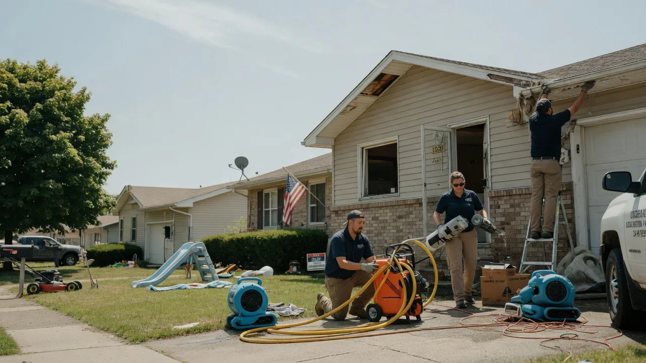 Water Damage Restoration in Elliott, IL near me